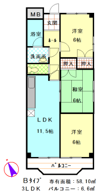(間取) (間取)